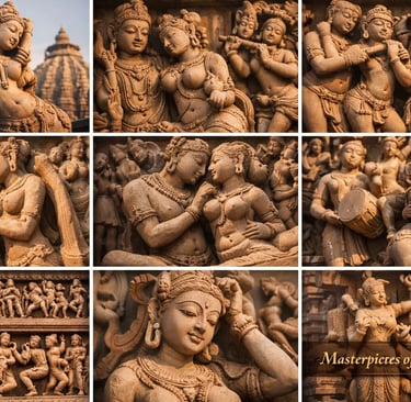 Khajuraho, the art of ancient living, India