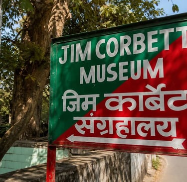 Jim Corbett Museum Signboard