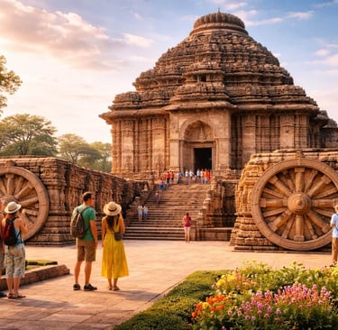 Konark Sun temple in Odisha