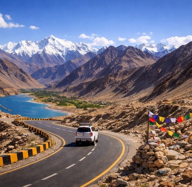 Ladakh road trip through the Himalayas