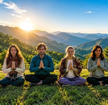 Meditation in Mukteshwar