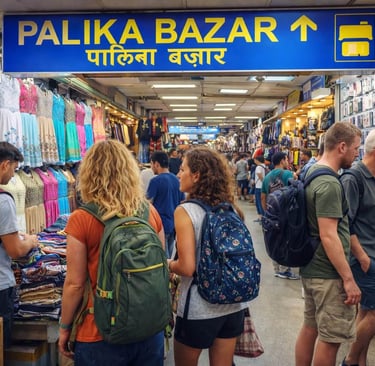 The underground Market - Paalika Bazaar