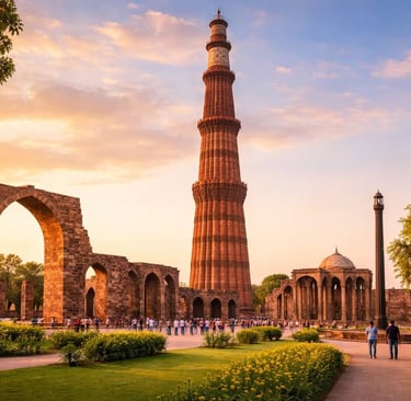 Qutab Minar Complex in Delhi