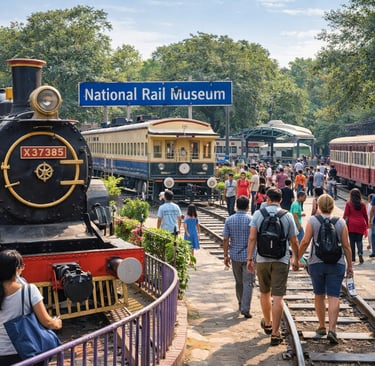 National Rail Museum Delhi