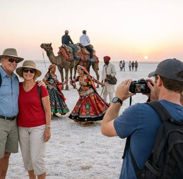 The Great Rann of Kutch festival in Gujarat