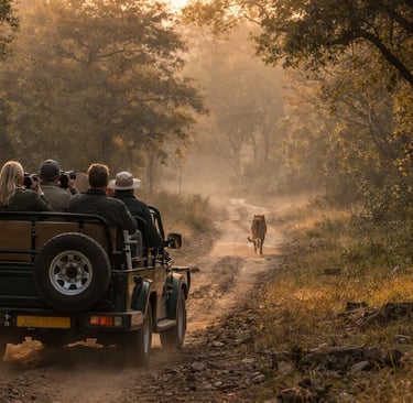 Golden morning safari at Ranthambore