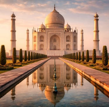 From Seven Wonders of The World - The Romantic charm of the Taj Mahal