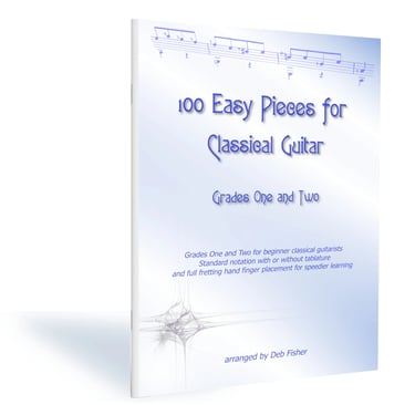 100 Easy pieces for classical guitar
