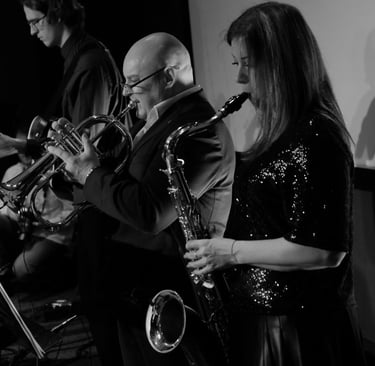 Muzikantai Arūnas ir Julija Kuzminskai