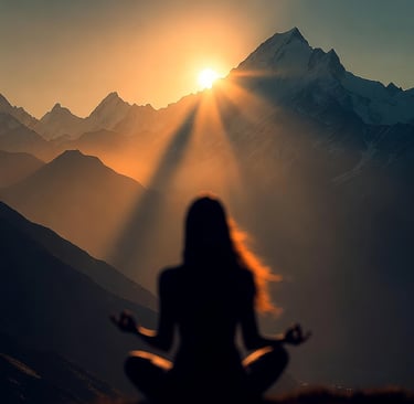 Yogi in meditazione