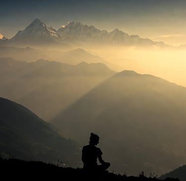 Yogi in meditazione