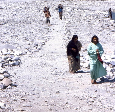 Babaji al fiume Gotam Ganga