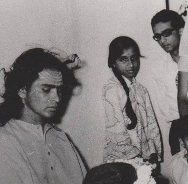 Babaji con devoti
