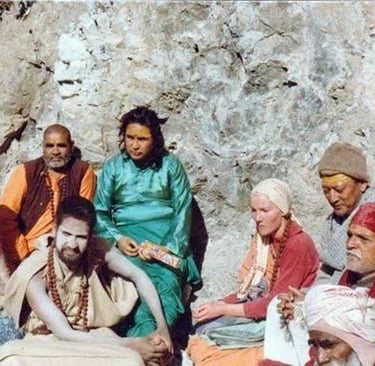 Shri Babaji, Shri Shastriji, Shri Muniraji, devoti