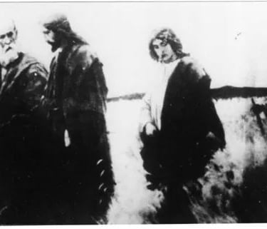 Lord Jesus and disciples