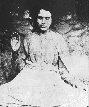 Shri Babaji in meditazione