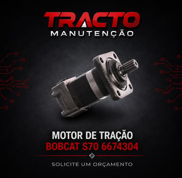 6674304 - Motor de Tração Bobcat S70