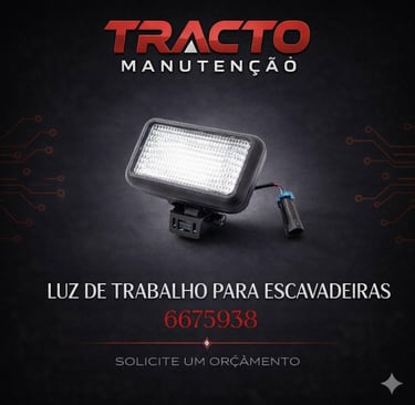 6675938 Luz de Trabalho para Escavadeira Bobcat