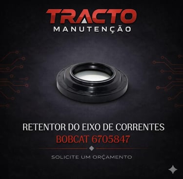 6705847 - Retentor do Eixo de Correntes Bobcat