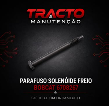 6708267 Parafuso Solenóide do Freio Bobcat