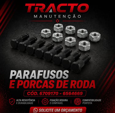 6709170-6564669 - Parafusos e Porcas de Roda Bobcat