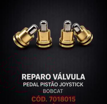 7018015 - Reparo da Válvula Pedal/Joystick Miniescavadeira Bobcat