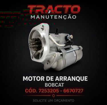 7253205-6670727 - Motor de Arranque Bobcat