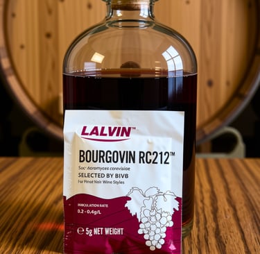 Bourgovin RC212 yeast