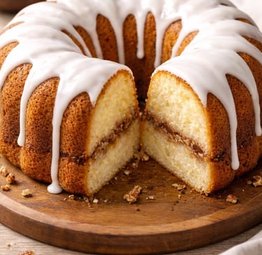 Cinnamon Pecan Coffee Cake