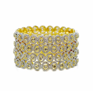 City Girl Jewellery American Diamond Bangle – Aura Collection