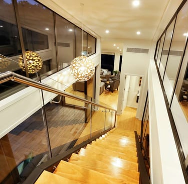 custom staircase West Auckland new build project