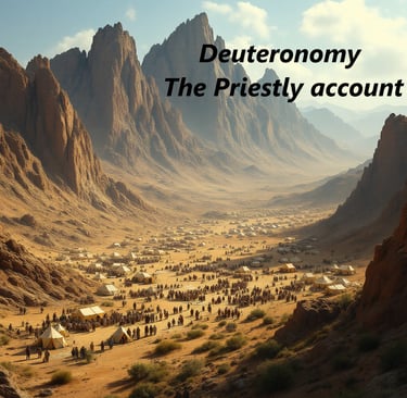 Deuteronomy the priestly insertions