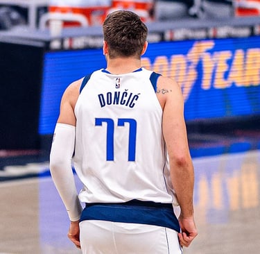 Basketball player Luka Doncic