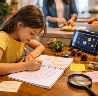 curious mind at work in the kitchen