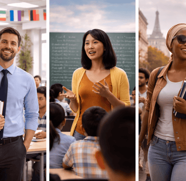 Global teaching in diverse settings