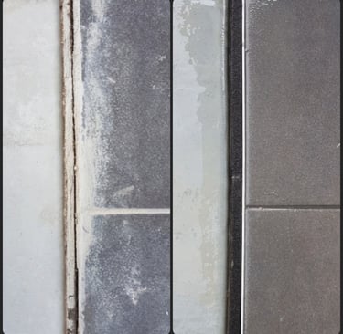 Tile cleaning grout haze removal