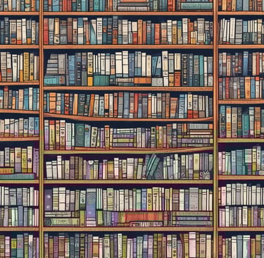 A cozy corner with books, candles, and a journal for reflection and self-discovery.