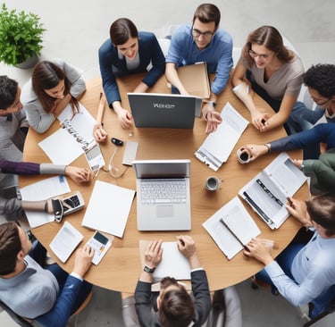 A vibrant display of stylish t-shirts and shoes arranged neatly in a modern New Delhi boutique setting.