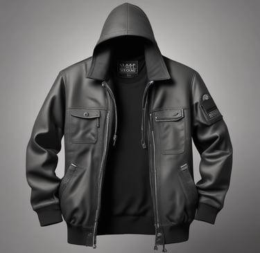 chaquetas abrigos y sudaderas techno para raves y clubs 