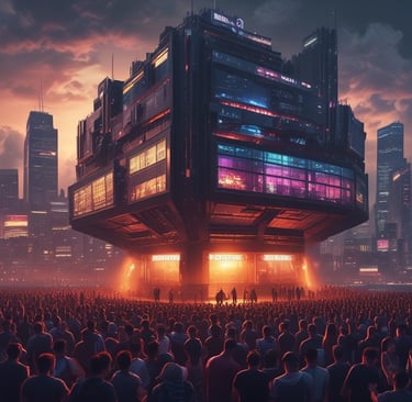 club techno-discoteca techno 