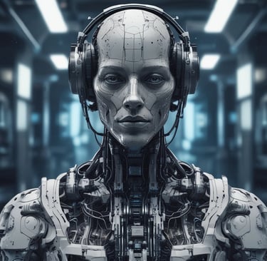 ia escuchando musica techno