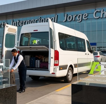 Alquiler de Minibús con chofer Lima A&F Traslados Express