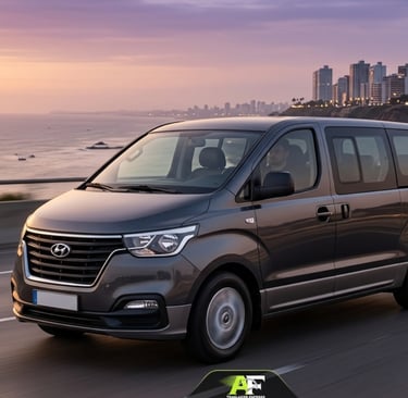Alquiler de Vans y Minibús con chofer para transporte de grupos, eventos corporativos y turismo