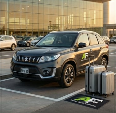 Camioneta SUV de gama alta, amplia y climatizada, ideal para traslados ejecutivos y familiar