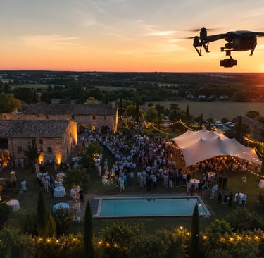 Captation aérienne d'images par drone pour vos évènements