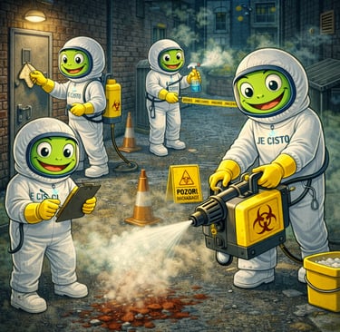 Razkuževanje krajev zločina