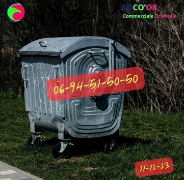 Poubelle Casablanca Solutions Durables