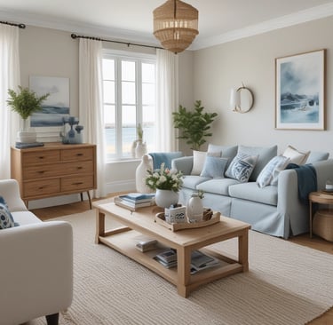 A serene coastal scene with soft waves gently touching a sandy shore under a pastel sunset.