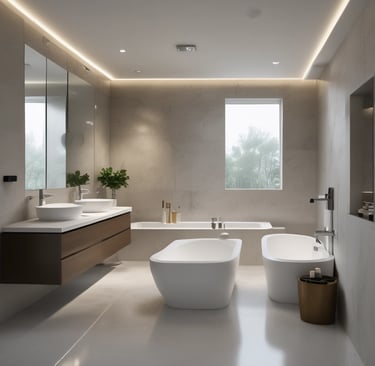 a large pipe is coming out of the water