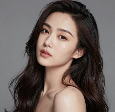 Coupe femme cheveux longs ondulés au salon l'Arabesque à Guilherand-Granges.